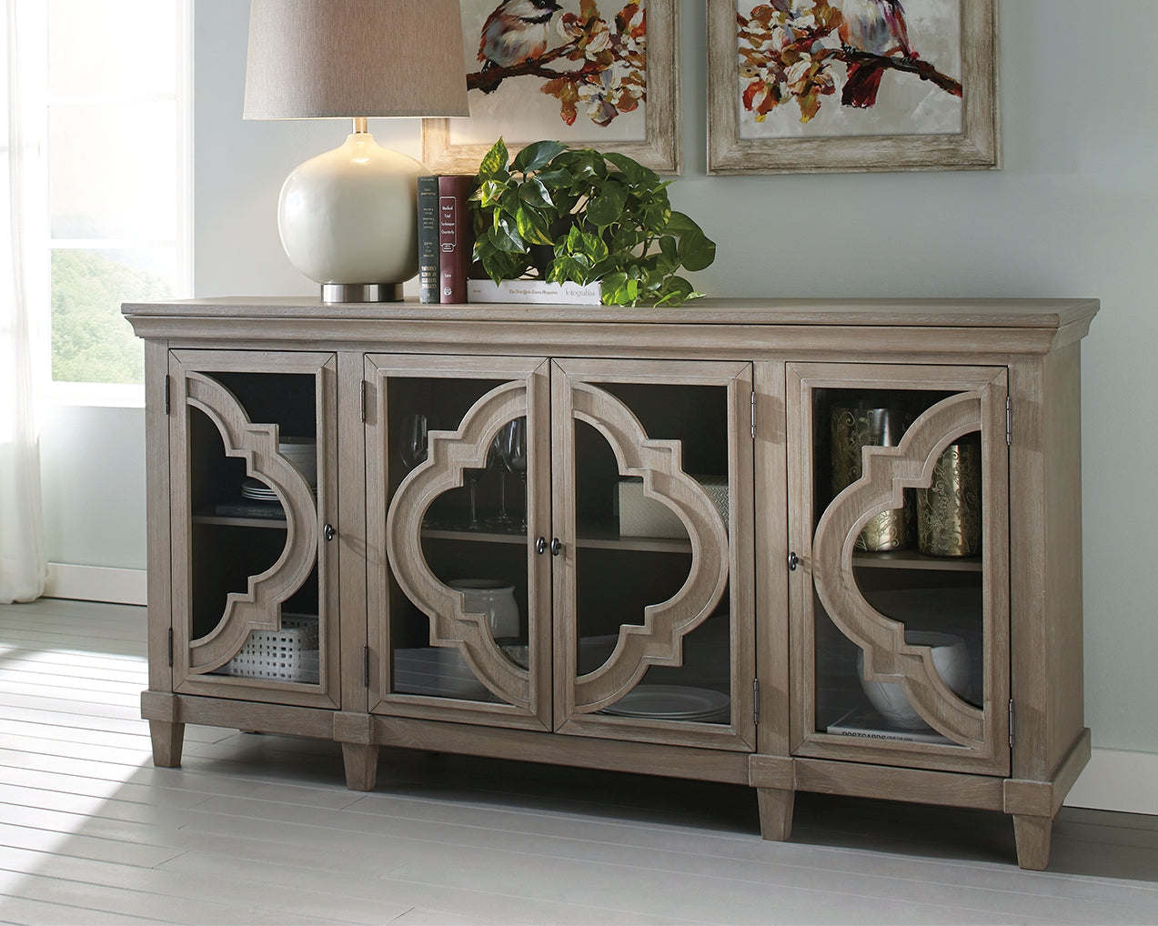 Homestyle Furniture - Ashley Furniture - Fossil Ridge Accent Cabinet - Accent Cabinet - A4000037