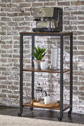 Homestyle Furniture - Ashley Furniture - Bevinfield Bar Cart - Bar Cart - A4000394