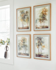 Homestyle Furniture - Ashley Furniture - Bryneford Wall Art (Set of 4) - Wall Art Set (4/CN) - A8000411