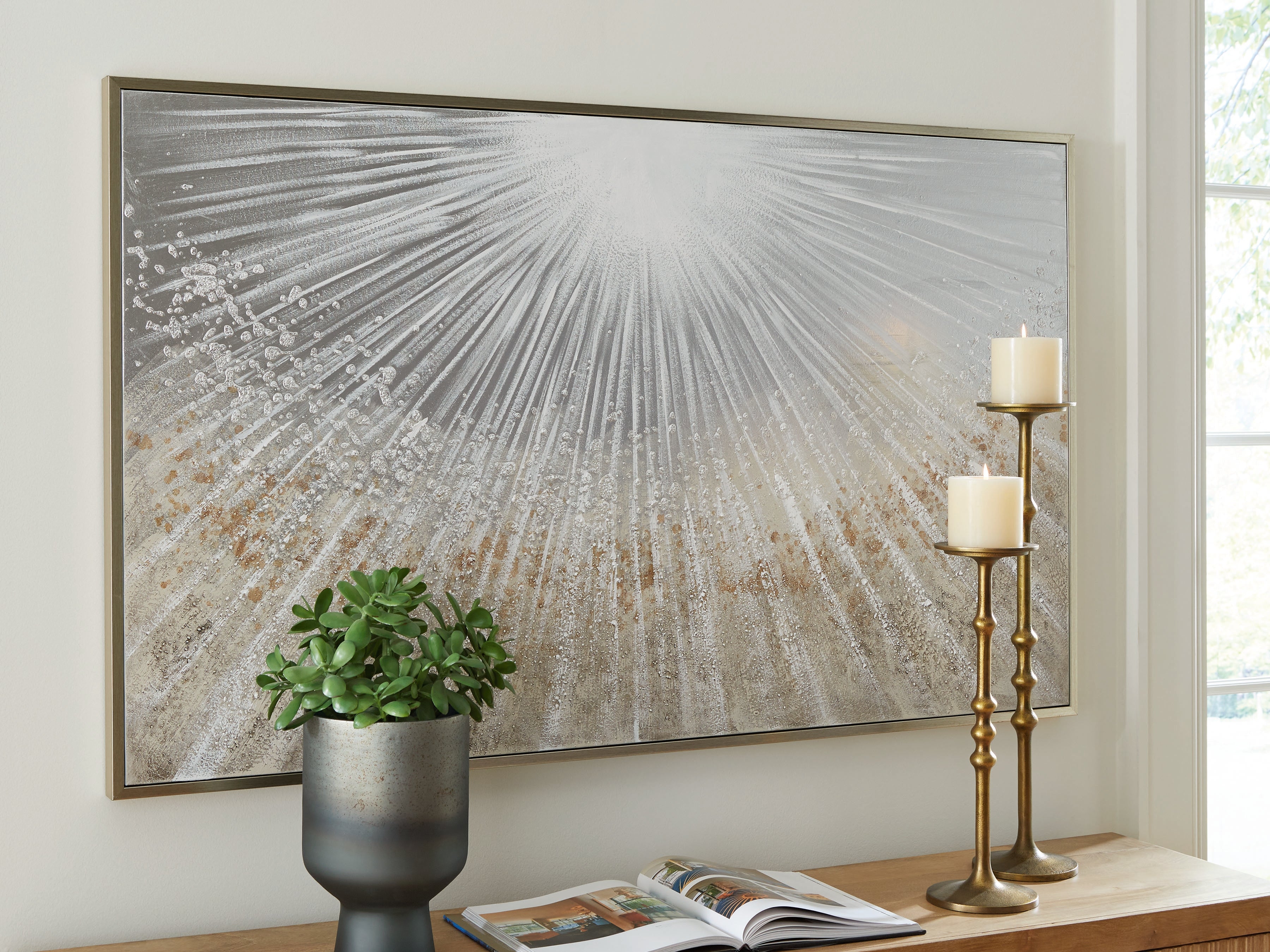 Homestyle Furniture - Ashley Furniture - Waldard Wall Art - Wall Art - A8000501