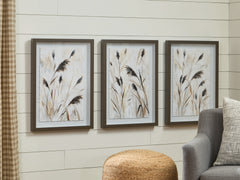 Homestyle Furniture - Ashley Furniture - Honslow Wall Art (Set of 3) - Wall Art Set (3/CN) - A8000506