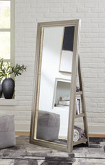 Homestyle Furniture - Ashley Furniture - Evesen Floor Standing Mirror with Storage - Floor Standing Mirror/Storage - A8010379