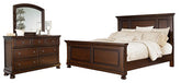 Homestyle Furniture - Ashley Furniture - Porter King Panel Bed, Dresser and Mirror - King Panel Bed, Dresser and Mirror - B697B34