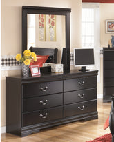 Homestyle Furniture - Ashley Furniture - Huey Vineyard Dresser and Mirror - Dresser and Mirror - B128B1