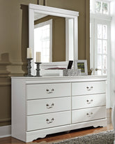 Homestyle Furniture - Ashley Furniture - Anarasia Dresser and Mirror - Dresser and Mirror - B129B3