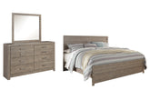 Homestyle Furniture - Ashley Furniture - Culverbach King Panel Bed, Dresser and Mirror - King Panel Bed, Dresser and Mirror - B070B28