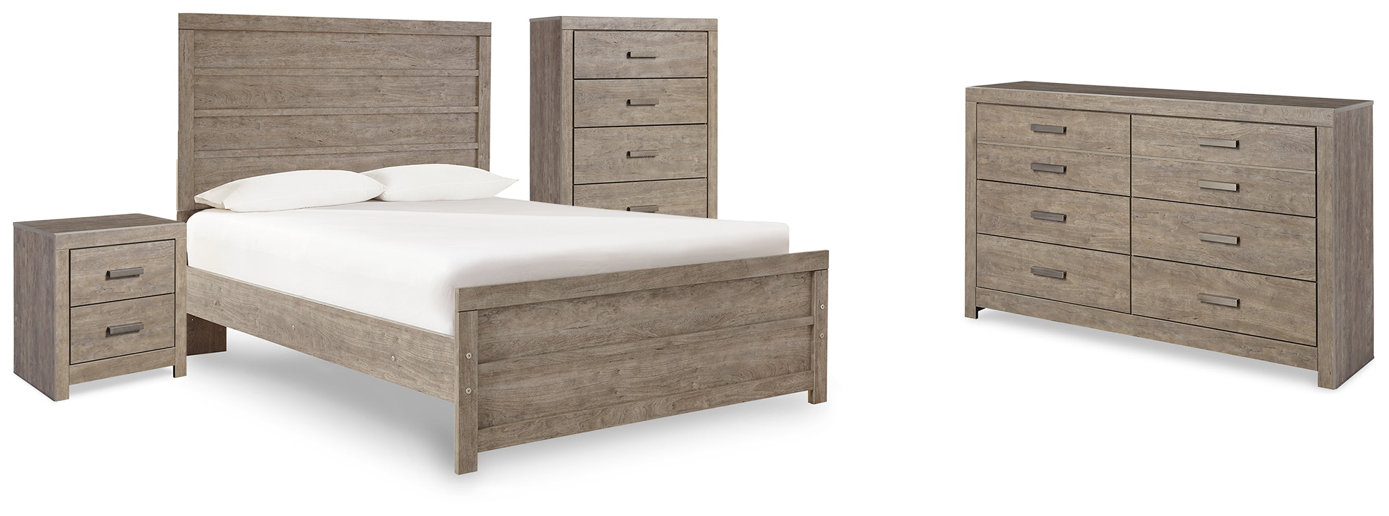 Homestyle Furniture - Ashley Furniture - Culverbach Full Panel Bed, Dresser, Chest and Nightstand - Full Panel Bed, Dresser, Chest and Nightstand - B070B18