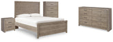 Homestyle Furniture - Ashley Furniture - Culverbach Full Panel Bed, Dresser, Chest and Nightstand - Full Panel Bed, Dresser, Chest and Nightstand - B070B18