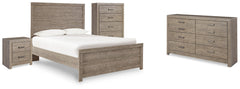 Homestyle Furniture - Ashley Furniture - Culverbach Full Panel Bed, Dresser, Chest and Nightstand - Full Panel Bed, Dresser, Chest and Nightstand - B070B18