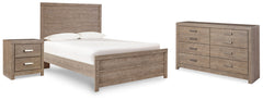 Homestyle Furniture - Ashley Furniture - Culverbach Full Panel Bed, Dresser and Nightstand - Full Panel Bed, Dresser and Nightstand - B070B29