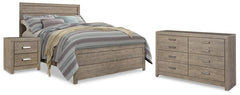 Homestyle Furniture - Ashley Furniture - Culverbach Queen Panel Bed, Dresser and Nightstand - Queen Panel Bed, Dresser and Nightstand - B070B31