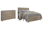 Homestyle Furniture - Ashley Furniture - Culverbach Queen Panel Bed and Dresser - Queen Panel Bed and Dresser - B070B27