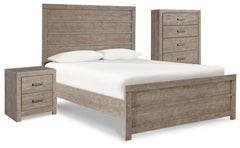 Homestyle Furniture - Ashley Furniture - Culverbach Full Panel Bed with Chest of Drawers and Nightstand - Full Panel Bed with Chest of Drawers and Nightstand - B070B12