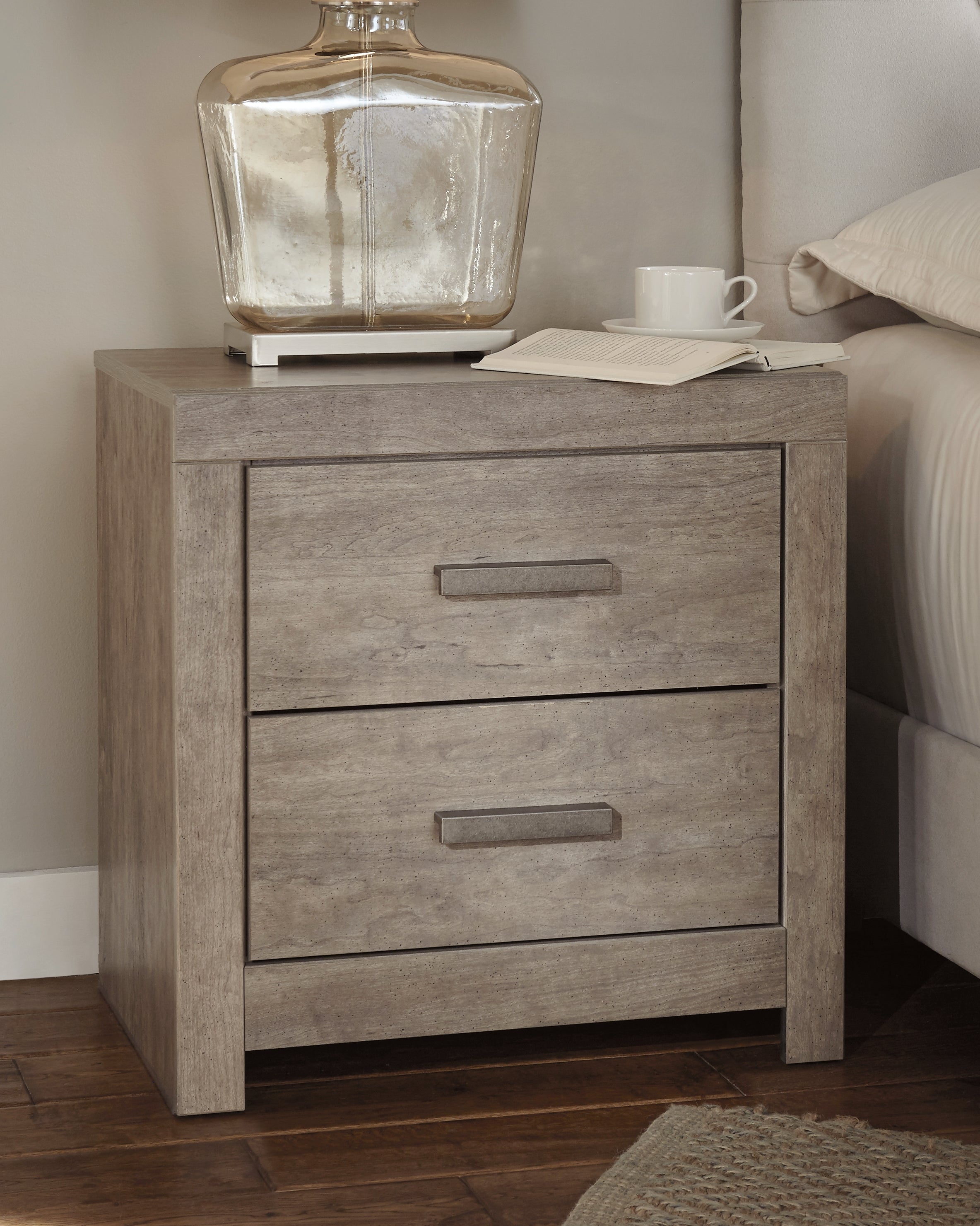 Homestyle Furniture - Ashley Furniture - Culverbach Nightstand - Two Drawer Night Stand - B070-92