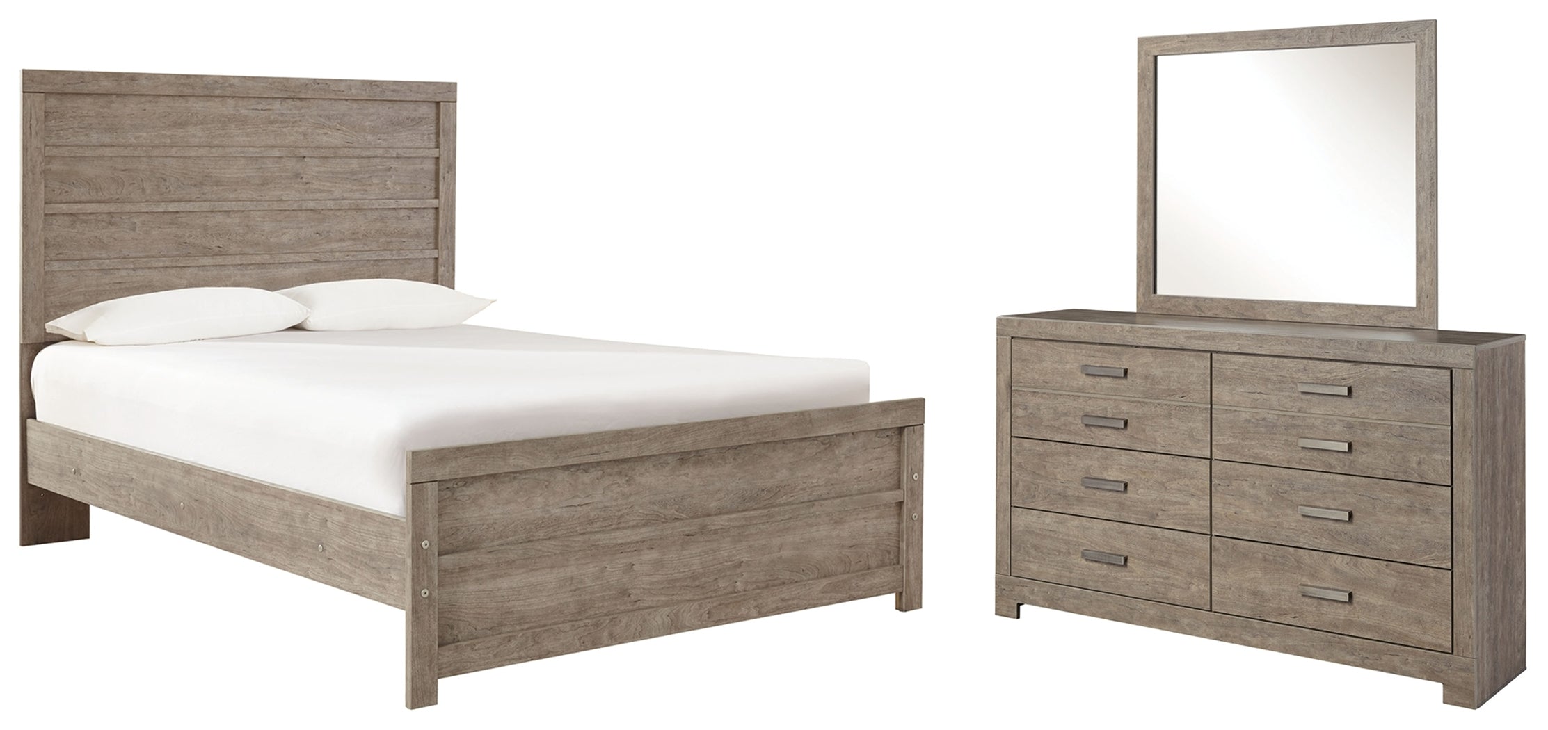 Homestyle Furniture - Ashley Furniture - Culverbach Full Panel Bed, Dresser and Mirror - Full Panel Bed, Dresser and Mirror - B070B6