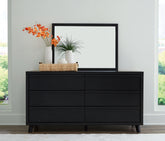 Homestyle Furniture - Ashley Furniture - Danziar Dresser and Mirror - Dresser and Mirror - B1013B11