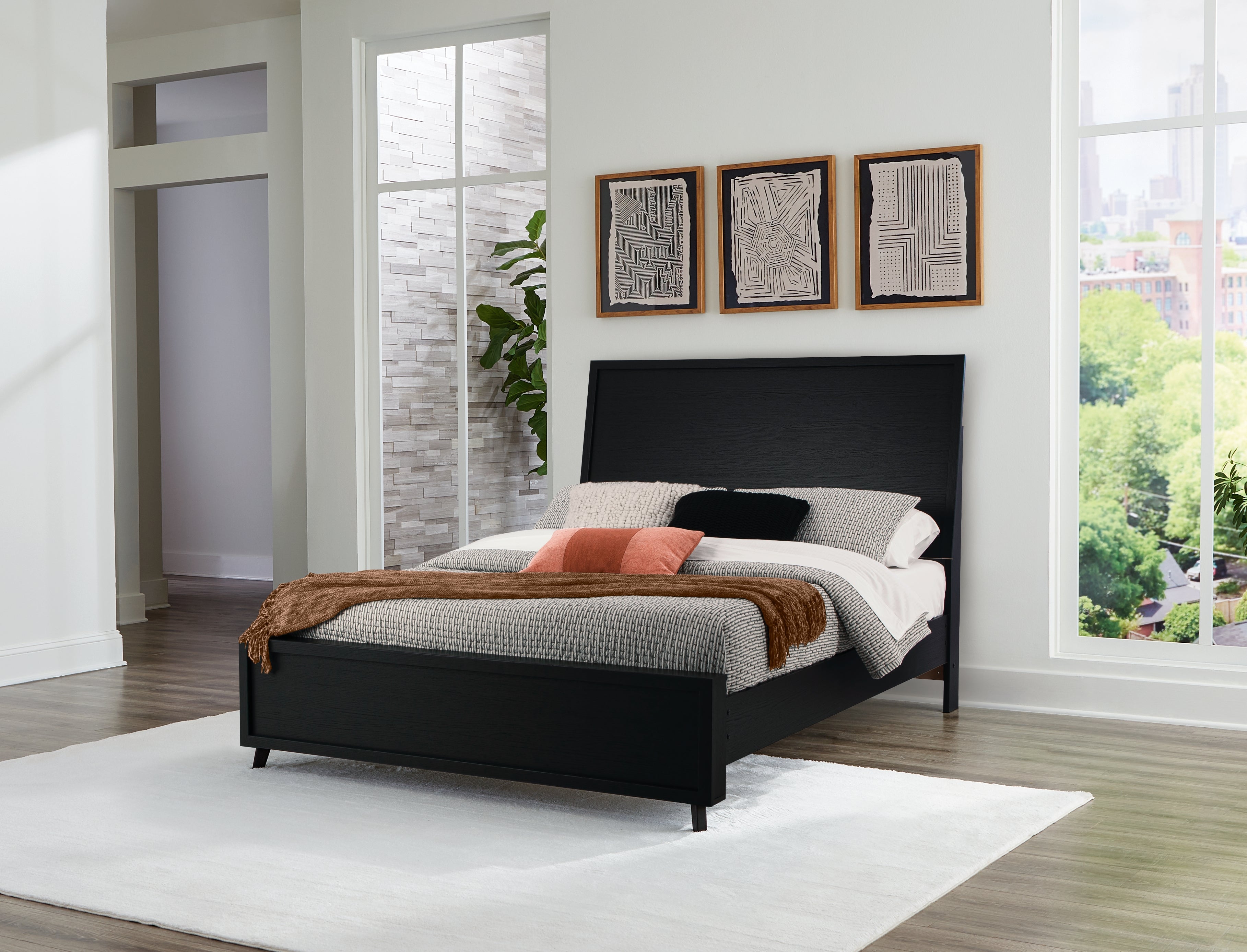 Homestyle Furniture - Ashley Furniture - Danziar Queen Panel Bed - Queen Panel Bed - B1013B2