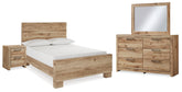 Homestyle Furniture - Ashley Furniture - Hyanna Full Panel Bed, Dresser, Mirror and Nightstand - Full Panel Bed, Dresser, Mirror and Nightstand - B1050B57