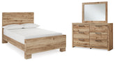 Homestyle Furniture - Ashley Furniture - Hyanna Full Panel Bed, Dresser and Mirror - Full Panel Bed, Dresser and Mirror - B1050B23