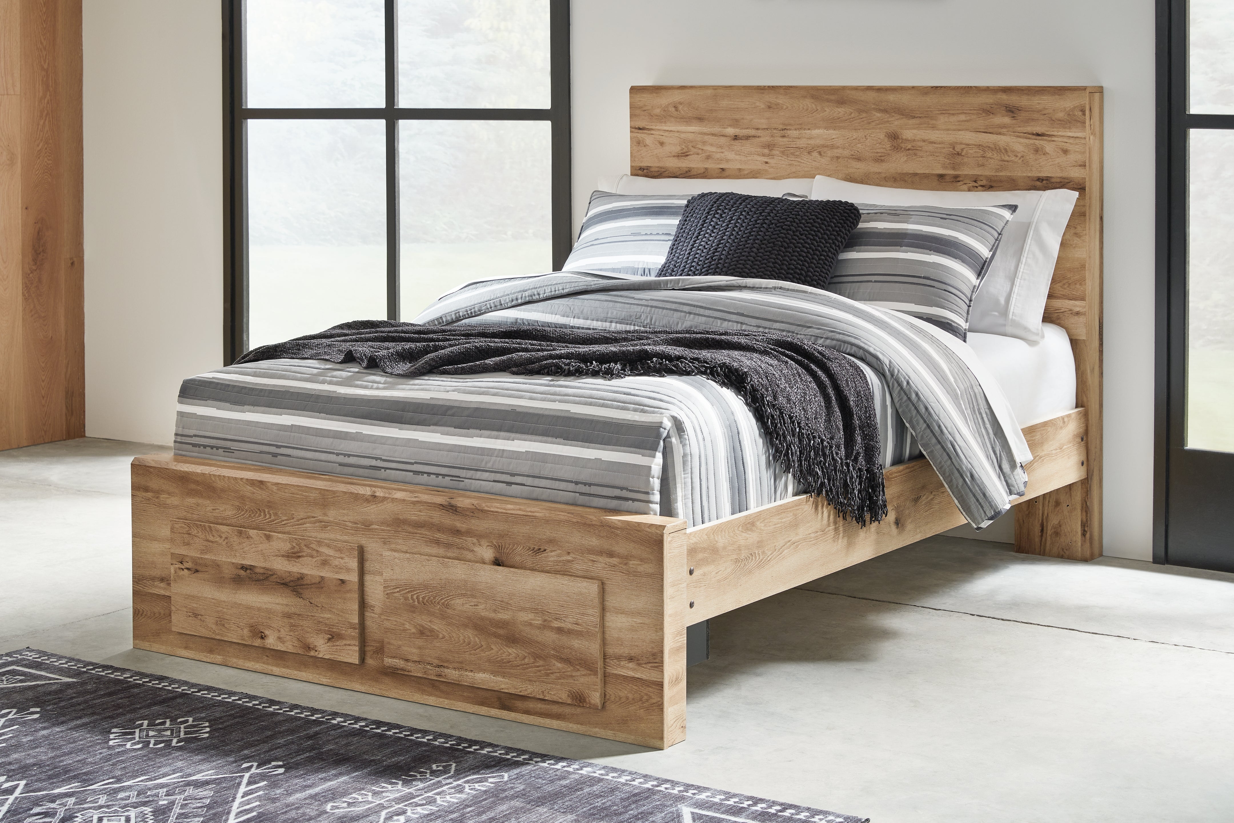 Homestyle Furniture - Ashley Furniture - Hyanna Full Panel Storage Bed - Full Panel Storage Bed - B1050B38