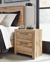 Homestyle Furniture - Ashley Furniture - Hyanna Nightstand - Two Drawer Night Stand - B1050-92