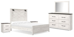 Homestyle Furniture - Ashley Furniture - Gerridan Queen Panel Bed, Dresser, Mirror, and 2 Nightstands - Queen Panel Bed, Dresser, Mirror, and 2 Nightstands - B1190B17