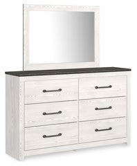 Gerridan Queen Panel Bed, Dresser, Mirror, Chest and Nightstand