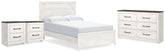 Homestyle Furniture - Ashley Furniture - Gerridan Queen Panel Bed, Dresser and 2 Nightstands - Queen Panel Bed, Dresser and 2 Nightstands - B1190B38