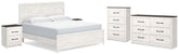 Homestyle Furniture - Ashley Furniture - Gerridan King Panel Bed, Dresser, Chest and 2 Nightstands - King Panel Bed, Dresser, Chest and 2 Nightstands - B1190B27