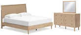Homestyle Furniture - Ashley Furniture - Cielden King Panel Bed, Dresser and Mirror - King Panel Bed, Dresser and Mirror - B1199B11
