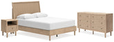 Homestyle Furniture - Ashley Furniture - Cielden Queen Panel Bed, Dresser and Nightstand - Queen Panel Bed, Dresser and Nightstand - B1199B12