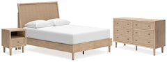 Homestyle Furniture - Ashley Furniture - Cielden Queen Panel Bed, Dresser and Nightstand - Queen Panel Bed, Dresser and Nightstand - B1199B12