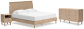 Homestyle Furniture - Ashley Furniture - Cielden King Panel Bed, Dresser and Nightstand - King Panel Bed, Dresser and Nightstand - B1199B13