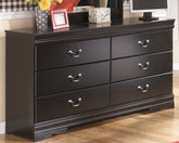Homestyle Furniture - Ashley Furniture - Huey Vineyard Dresser - Six Drawer Dresser - B128-31
