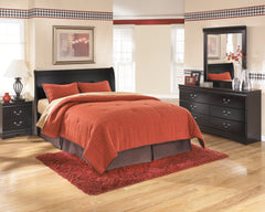 Huey Vineyard Queen Sleigh Headboard, Dresser, Mirror and Nightstand