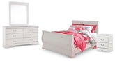 Homestyle Furniture - Ashley Furniture - Anarasia Full Sleigh Bed with Dresser, Mirror and Nightstand - Full Sleigh Bed with Dresser, Mirror and Nightstand - B129B13