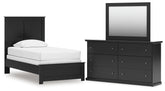 Homestyle Furniture - Ashley Furniture - Maribel Twin Panel Bed, Dresser and Mirror - Twin Panel Bed, Dresser and Mirror - B138B71