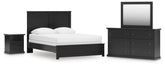 Homestyle Furniture - Ashley Furniture - Maribel Queen Panel Bed with Dresser, Mirror and Nightstand - Queen Panel Bed with Dresser, Mirror and Nightstand - B138B73