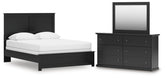 Homestyle Furniture - Ashley Furniture - Maribel Queen Panel Bed with Dresser and Mirror - Queen Panel Bed with Dresser and Mirror - B138B72