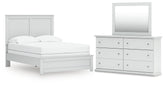 Homestyle Furniture - Ashley Furniture - Bostwick Shoals Full Panel Bed, Dresser and Mirror - Full Panel Bed, Dresser and Mirror - B139B48
