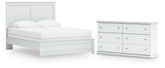 Homestyle Furniture - Ashley Furniture - Bostwick Shoals Queen Panel Bed and Dresser - Queen Panel Bed and Dresser - B139B56