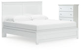 Homestyle Furniture - Ashley Furniture - Bostwick Shoals King Panel Bed and Chest - King Panel Bed and Chest - B139B63