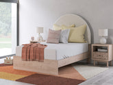 Homestyle Furniture - Ashley Furniture - Arloster Full Upholstered Panel Bed - Full Upholstered Panel Bed - PCB1566B3