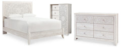 Homestyle Furniture - Ashley Furniture - Paxberry Queen Panel Bed, Dresser and Chest - Queen Panel Bed, Dresser and Chest - B181B34