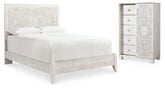 Homestyle Furniture - Ashley Furniture - Paxberry Queen Panel Bed and Chest - Queen Panel Bed and Chest - B181B21