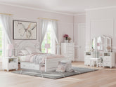 Homestyle Furniture - Ashley Furniture - Kozlani Twin Upholstered Panel Bed - Twin Upholstered Panel Bed - PCB1819B5