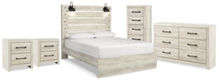 Homestyle Furniture - Ashley Furniture - Cambeck Queen Panel Storage Bed, Dresser, Chest and 2 Nightstands - Queen Panel Storage Bed, Dresser, Chest and 2 Nightstands - B192B120