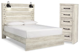 Homestyle Furniture - Ashley Furniture - Cambeck Queen Panel Bed and Chest - Queen Panel Bed and Chest - B192B121