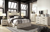 Homestyle Furniture - Ashley Furniture - Cambeck Queen Panel Storage Bed, Dresser, Mirror, Chest and 2 Nightstands - Queen Panel Storage Bed, Dresser, Mirror, Chest and 2 Nightstands - B192B100