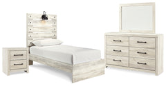 Homestyle Furniture - Ashley Furniture - Cambeck Twin Panel Bed, Dresser, Mirror and Nightstand - Twin Panel Bed, Dresser, Mirror and Nightstand - B192B53